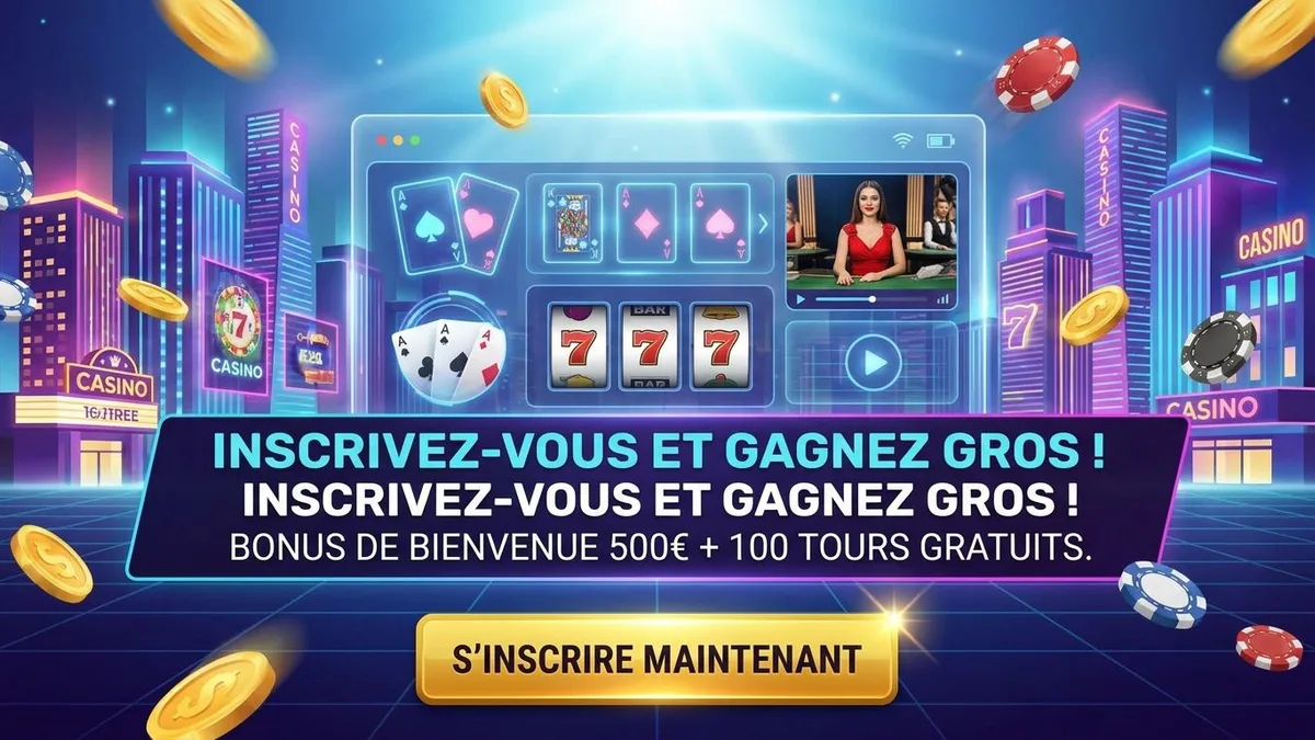 Inscription avec bonus